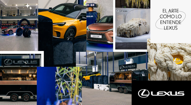 Instalación artística de Lexus en ARCOmadrid 2026 basada en los cinco sentidos
