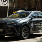 Vehículo Lexus oficial del torneo en Barcelona vista frontal