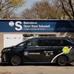 Vehículo Lexus con diseño tenis en el Trofeo Conde de Godó