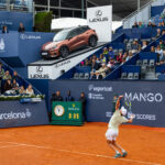 Partido de tenis con Lexus LBX en el Trofeo Conde de Godó