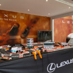 Circuito slot Lexus junto al RZ en el Trofeo Conde de Godó