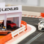 Miniaturas Lexus en circuito slot del Trofeo Conde de Godó