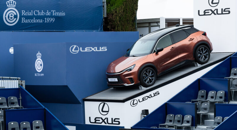 Lexus LBX en el Real Club de Tenis Barcelona Trofeo Conde de Godó