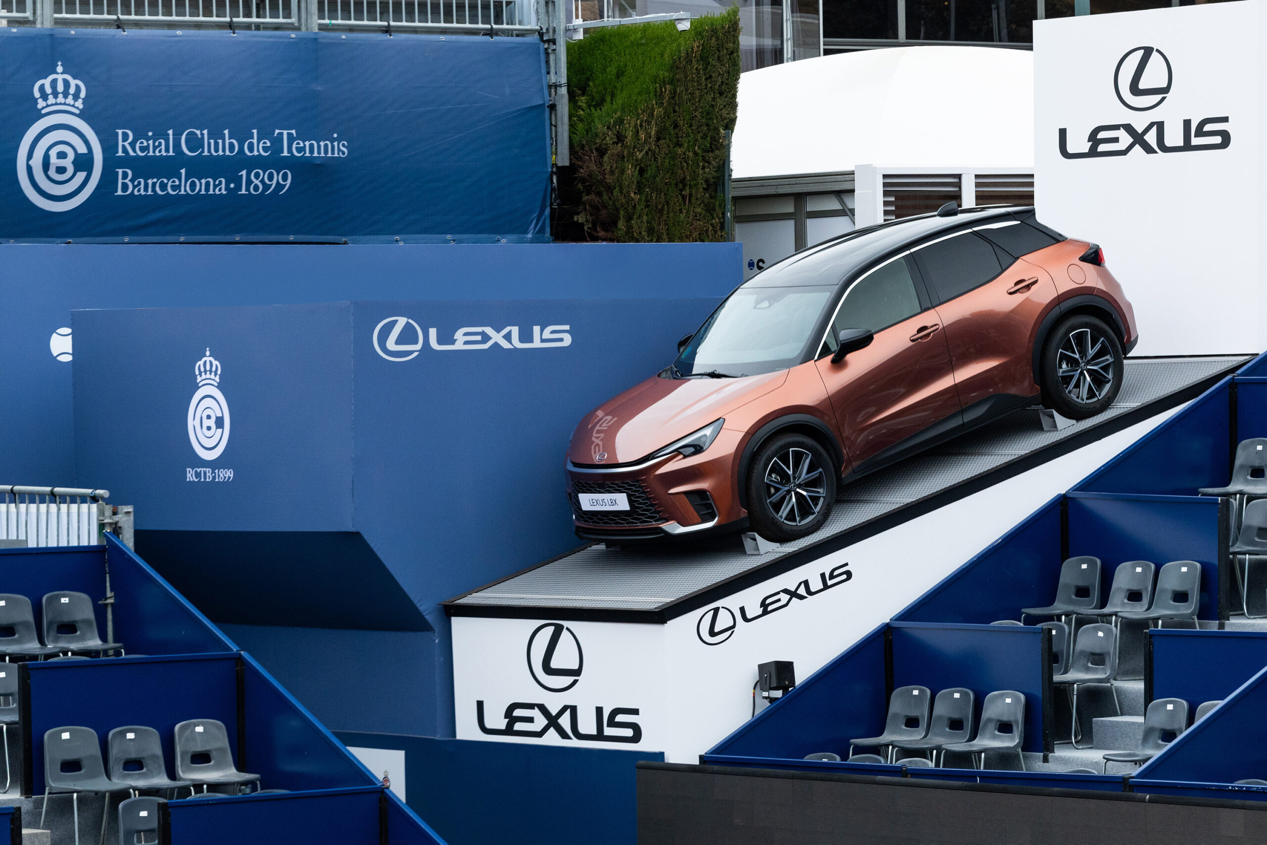 Lexus LBX en el Real Club de Tenis Barcelona Trofeo Conde de Godó